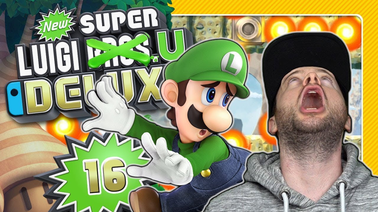 NEW SUPER LUIGI U DELUXE 🤬 #16: Synchrone Flammenfails