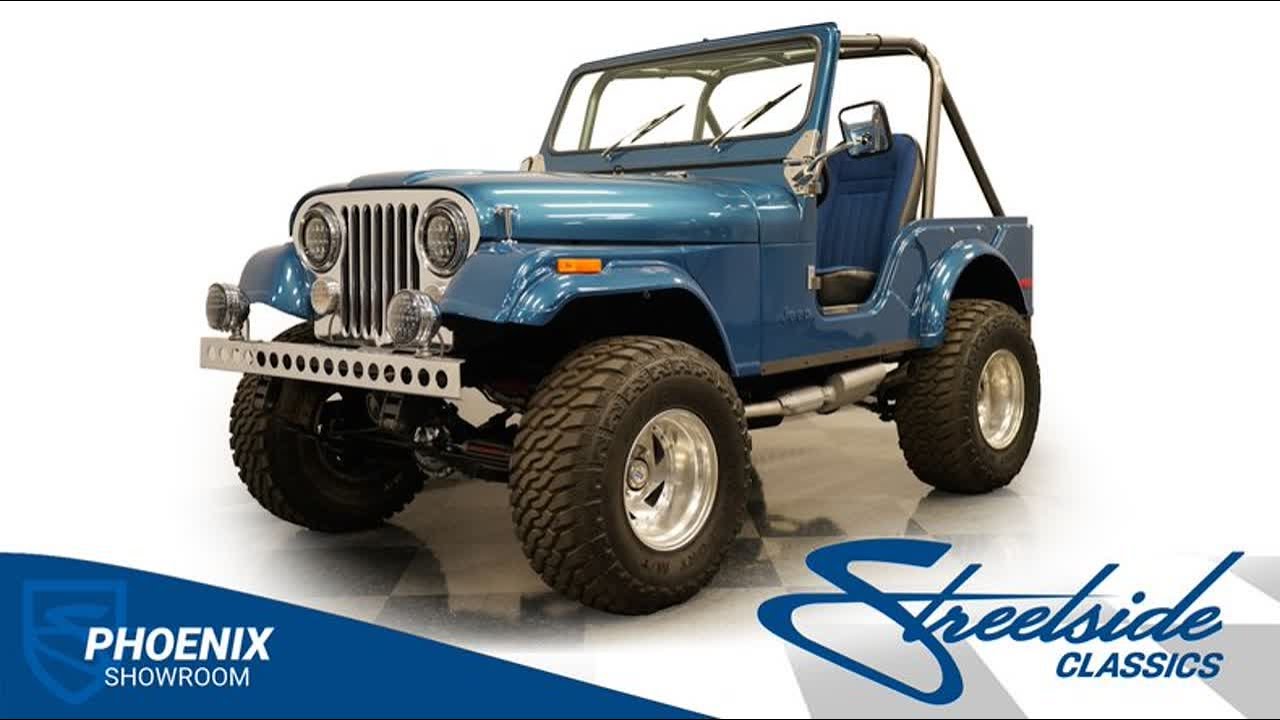 1976 Jeep CJ5  3860-PHX for sale | Charlotte, Atlanta, Dallas, Tampa, Phoenix, Nashville