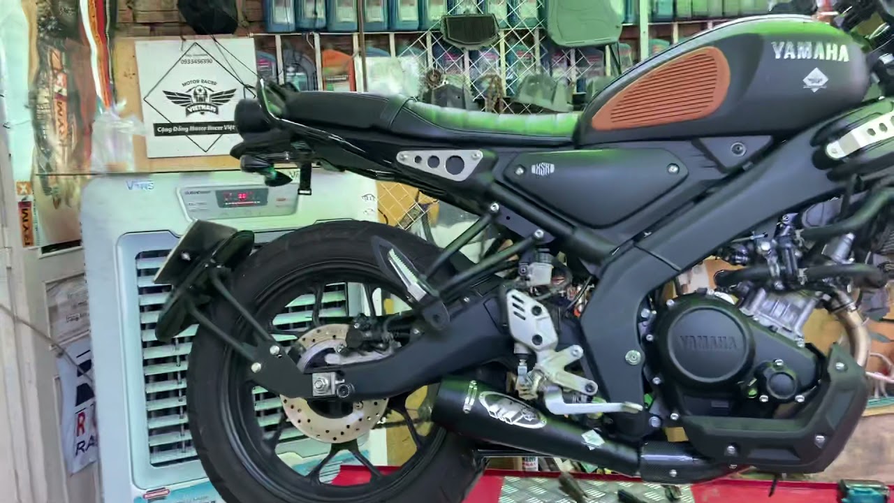 Xsr155 độ p&ocirc; classic M4 xem thử &acirc;m thanh thế n&agrave;o / Motor Racer Shop / G&ograve; Vấp