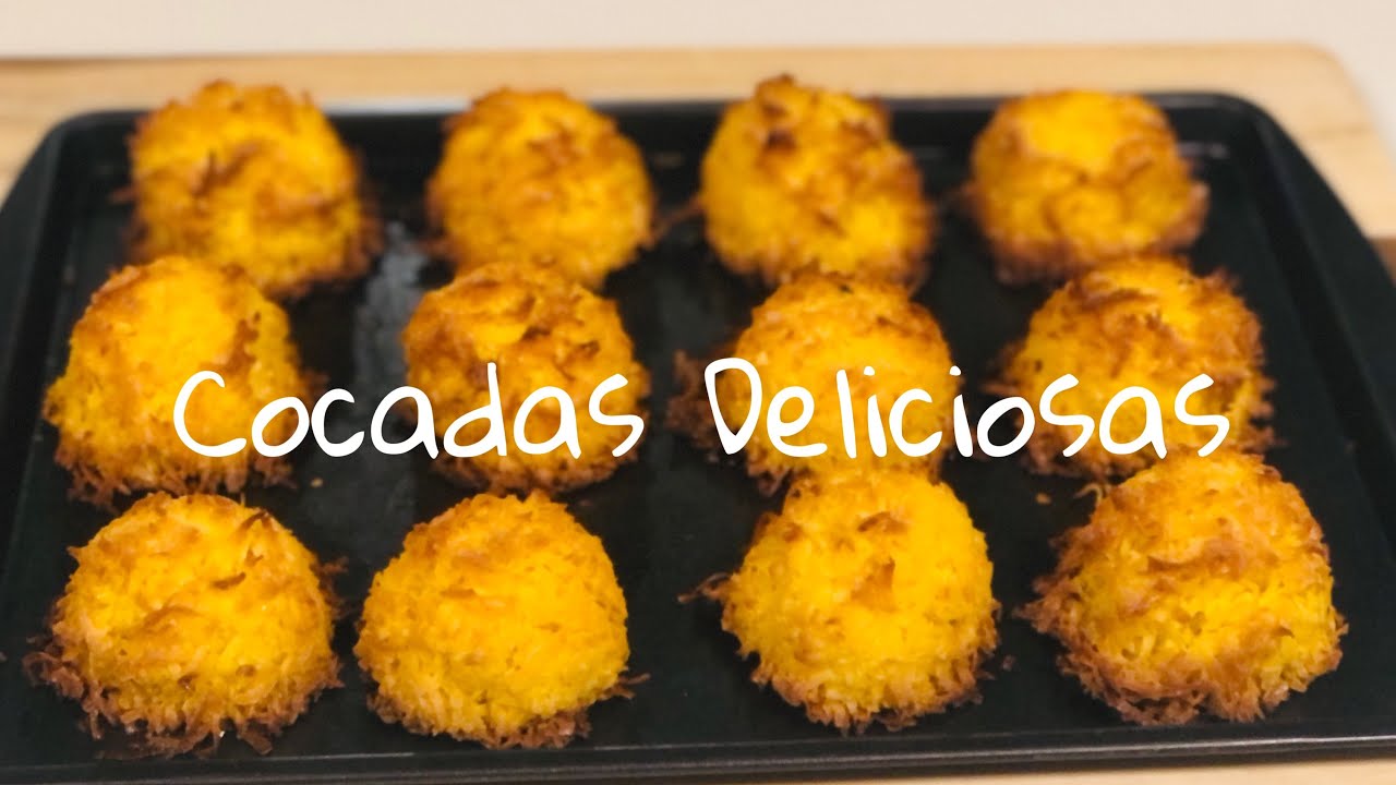 Como Hacer Cocadas Deliciosas😋/Sin huevo/ para venta 🤑/ Horneado y Dulce