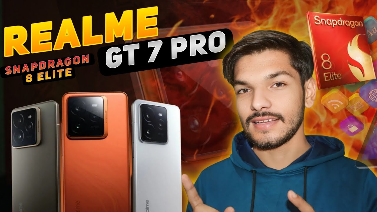 Realme GT 7 Pro First looks & Quick Review in Pakistan | Snapdragon 8 Elite | 6500mah Battery