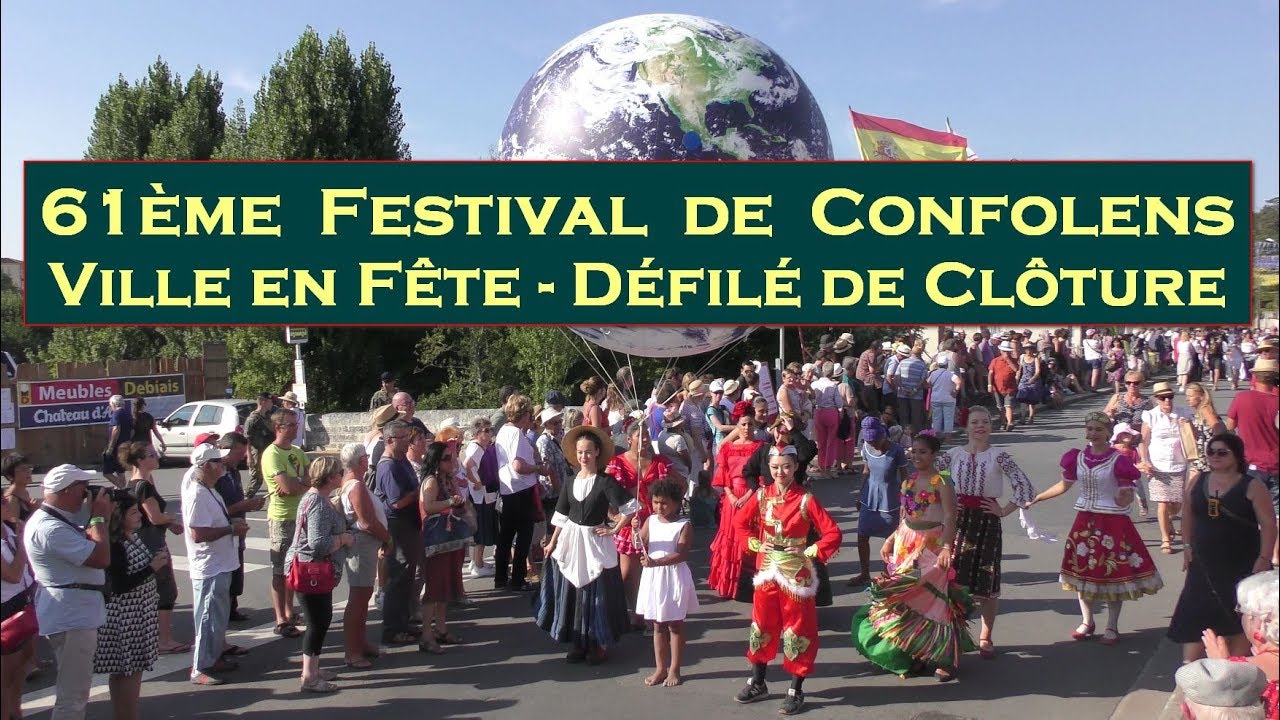 Confolens 2018 - Défilé 19 août - Ville en Fête