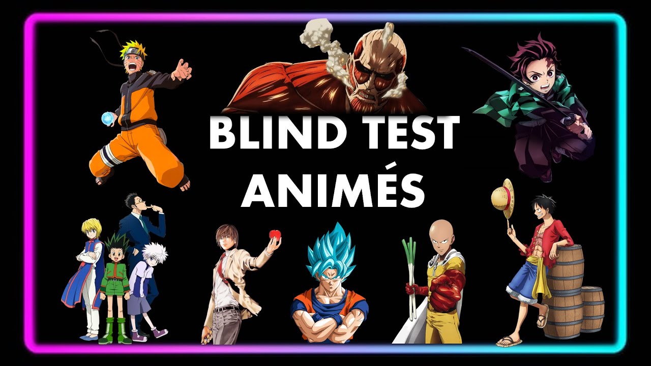 Blind Test - Animés (50 Extraits)