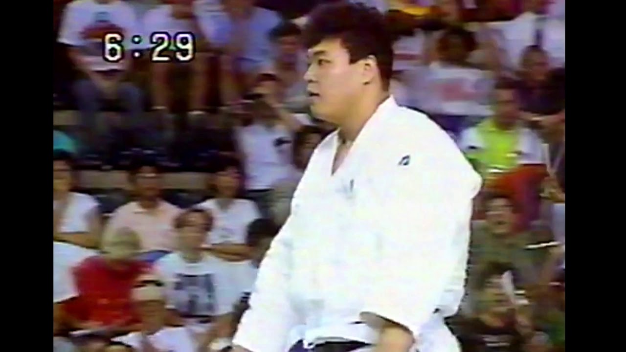 JUDO　1992バルセロナ五輪 柔道男子95キロ超級ハイライト　小川直也選手(Naoya Ogawa)