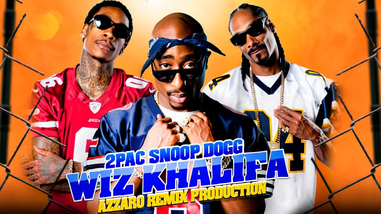 2Pac, Snoop Dogg, Wiz Khalifa - RAPPHORIA (Azzaro  Remix)