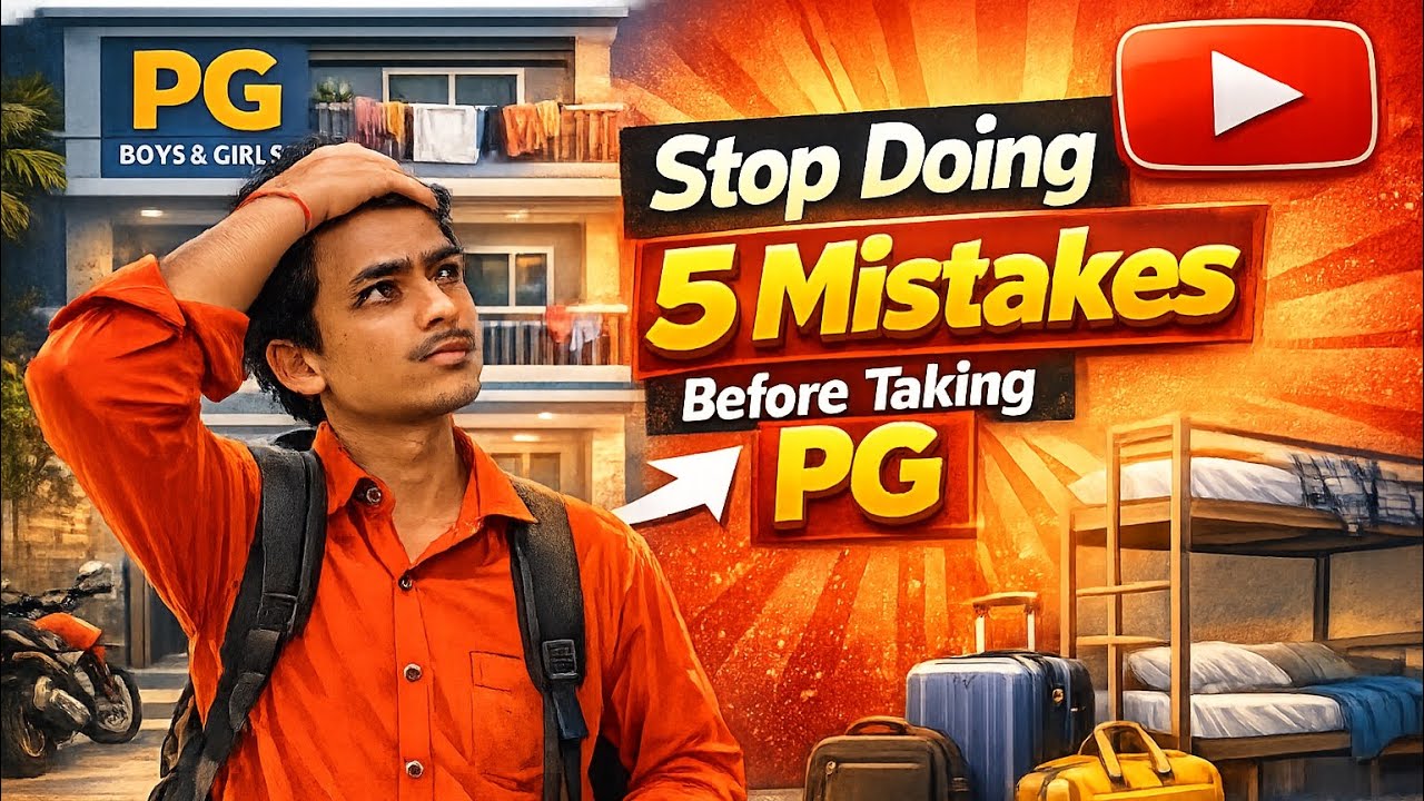 5 Mistakes 😳 || First Time In Bangalore || @Gopivlogs000 #pg #bangalore 