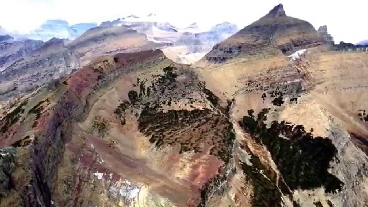 Hiking from the Loop to Swiftcurrent Pass and Swiftcurrent Lookout, Glacier National Park, Oct 2015