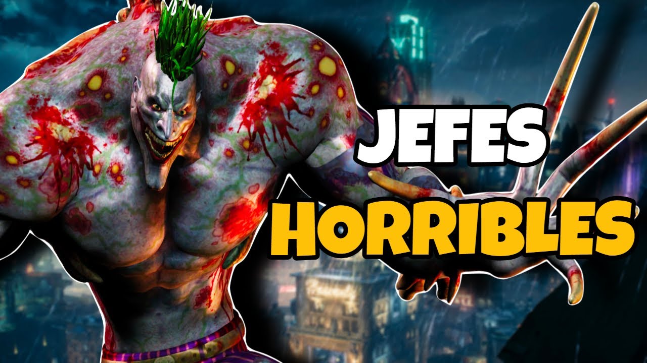 LOS 7 PEORES JEFES DE LA SAGA BATMAN ARKHAM