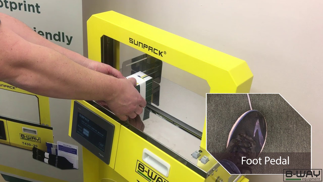 B-Way Equipment: T 430 Automatic Banding Machine