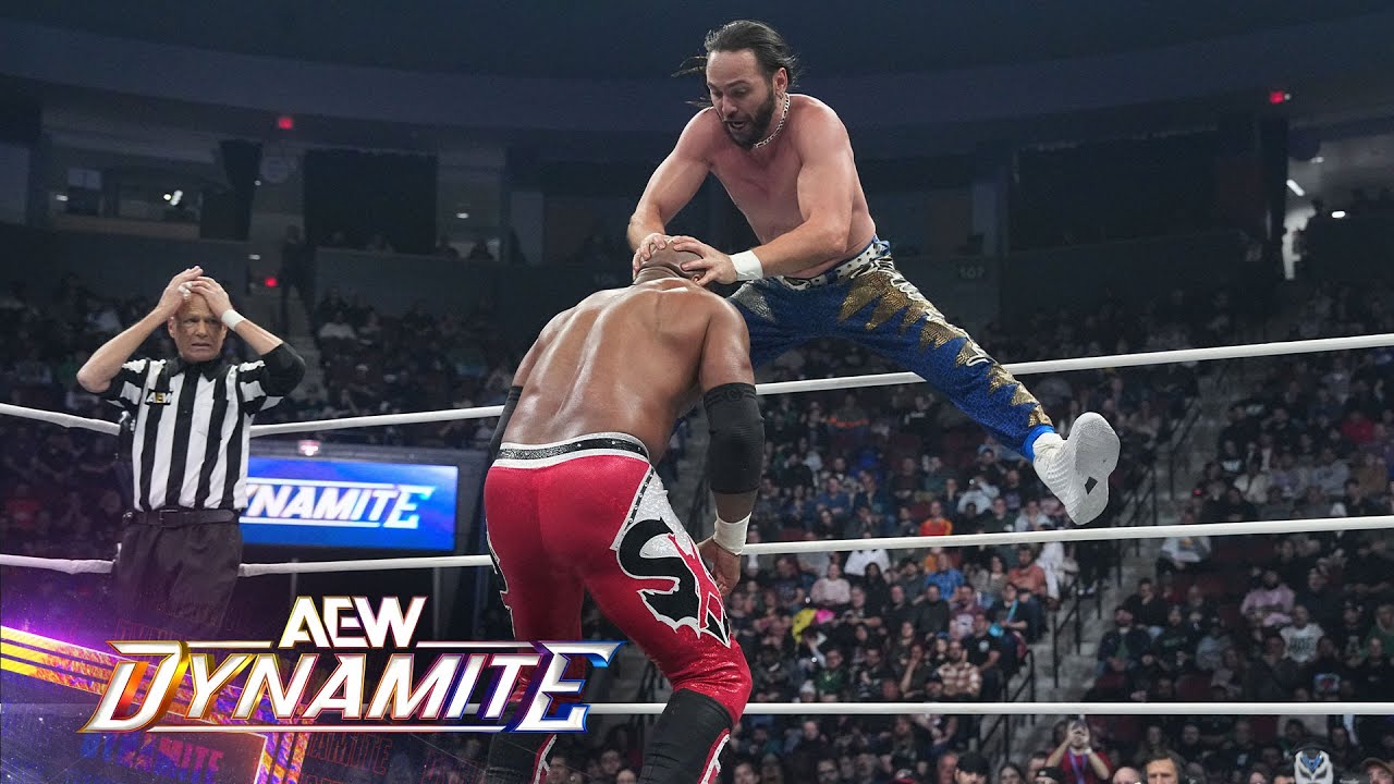 Янг Бакс и Джош Александр против Sky Flight: основные моменты матча | AEW Dynamite, 19.11.25