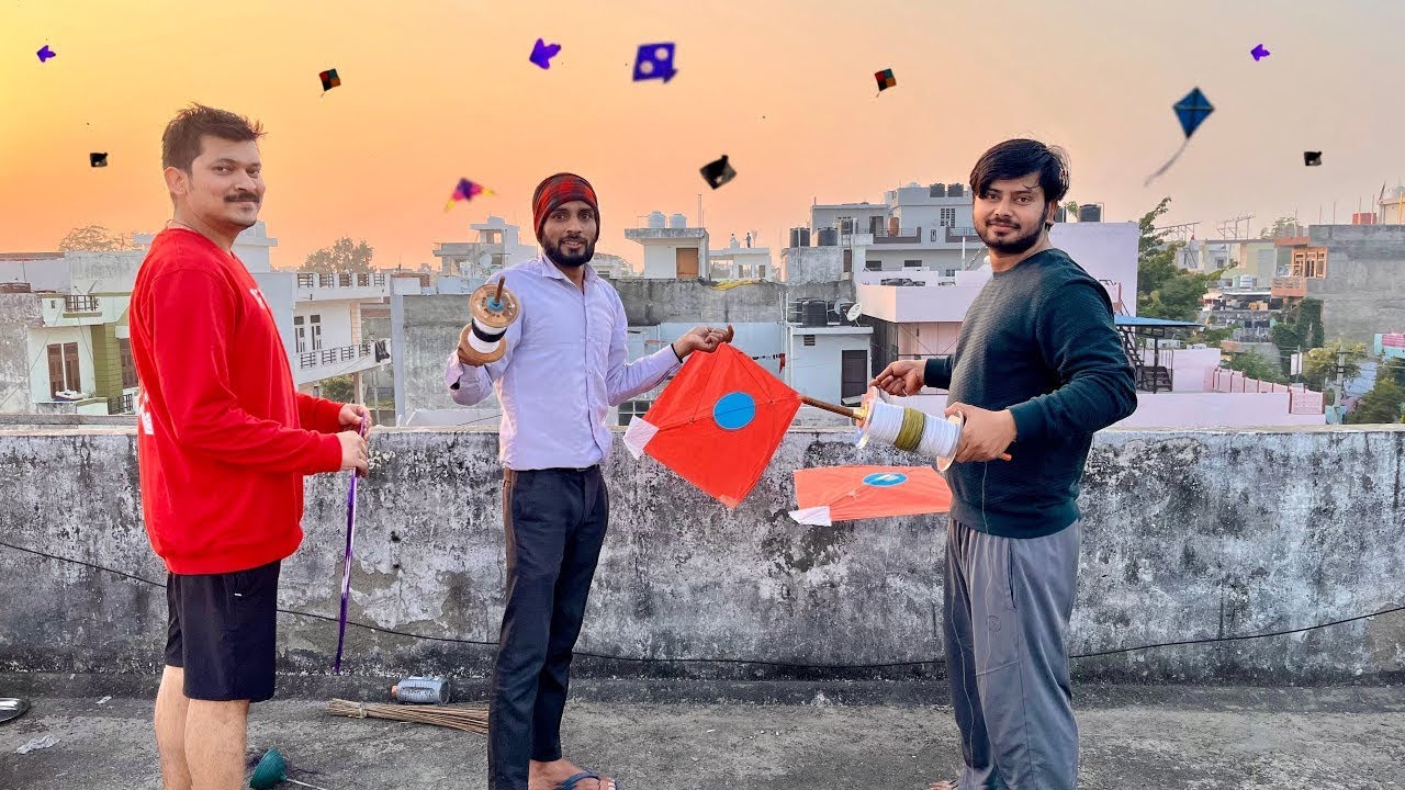 Kite Fight with Friends 😱 | Flying Kites | Nihul Sharma 