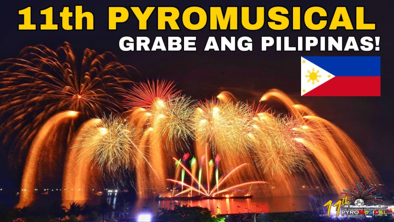 Grabe ang Galing ng PILIPINAS! 11th Pyromusical Ginanap sa MALL OF ASIA!