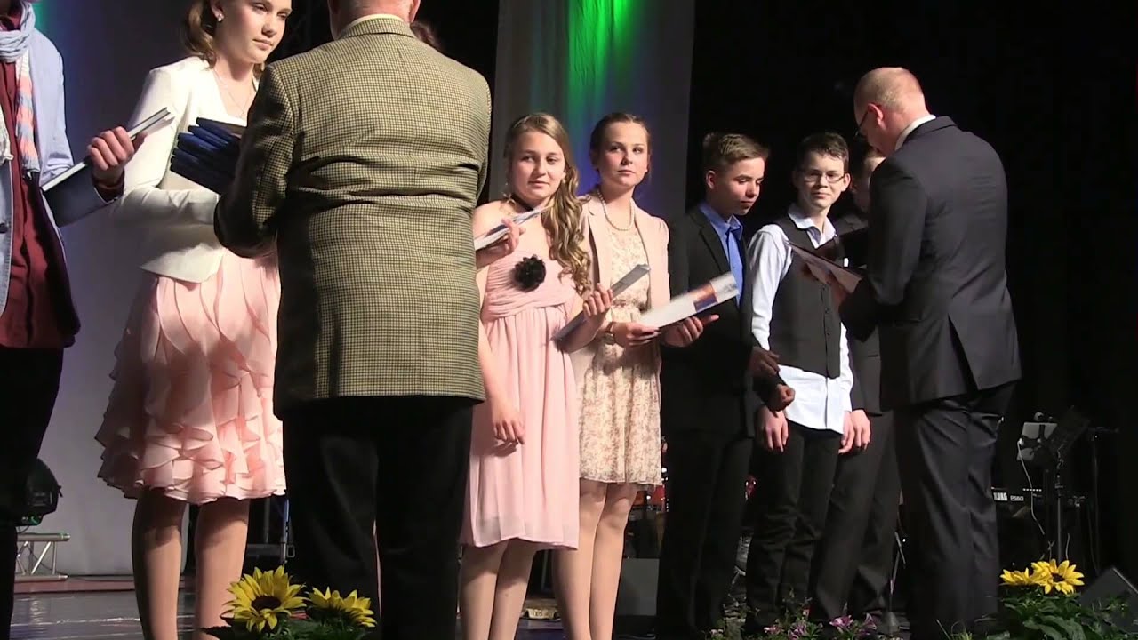 Hartha Jugendweihe der Oberschüler 2015