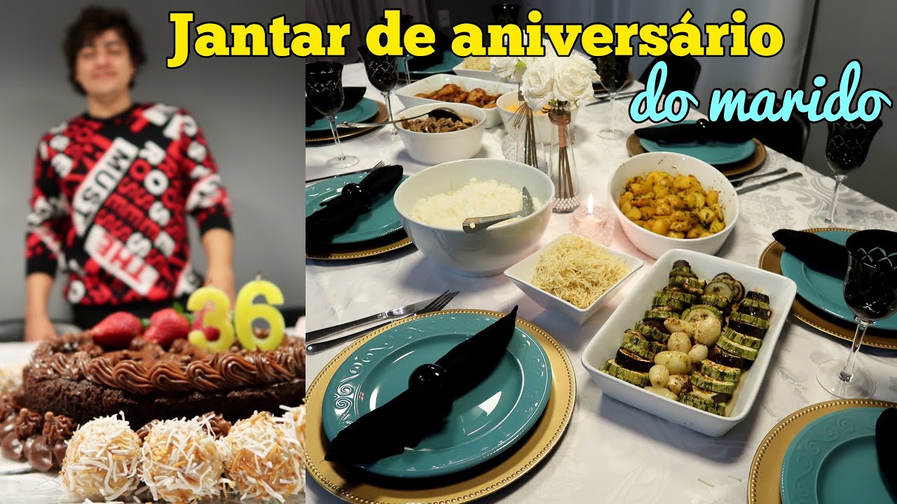 Janta em família p/ comemorar o aniver do TT. Macarrão c/ pesto | Frango, batata e abobrinha assada