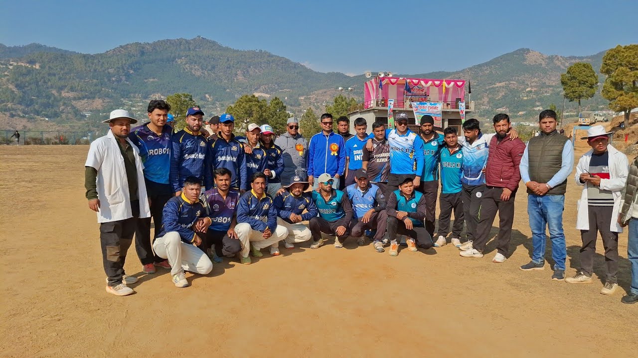 World 11 Pithoragarh vs Bageshwar semifinal match reema🏏😱❤️