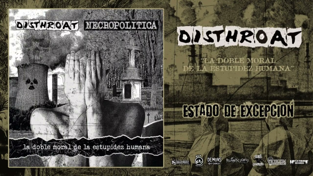 Disthroat / Necropolítica - La doble moral de la estupidez humana | Split LP 12