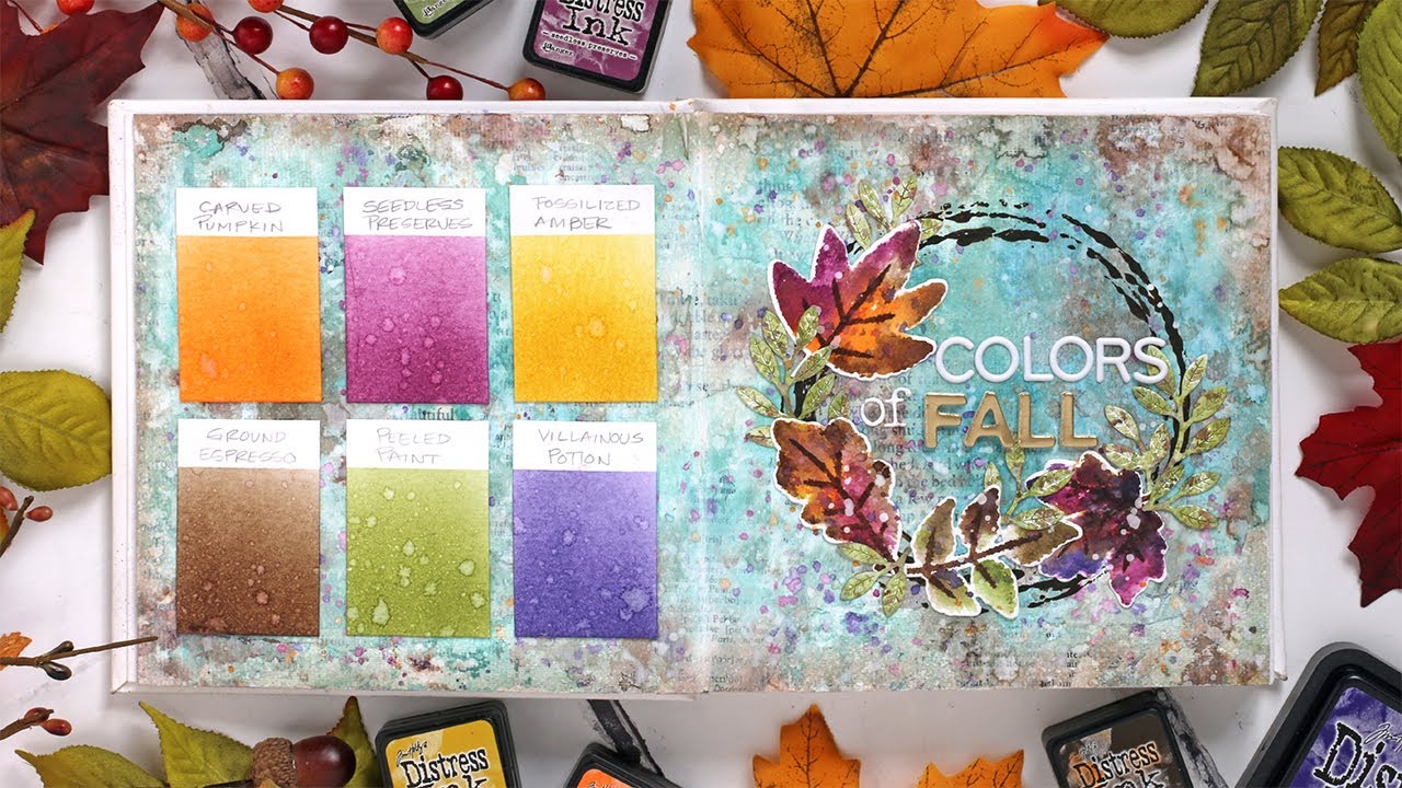 Art Journaling with Shari Carroll: Colors of Fall