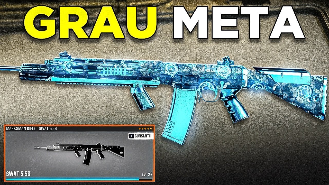 new *BROKEN* GRAU 5.56 SETUP is DISGUSTING! 😍 (Best GRAU 5.56 Class Setup) Black Ops 6 Warzone