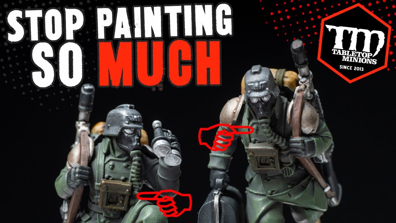 Stop Painting So MUCH