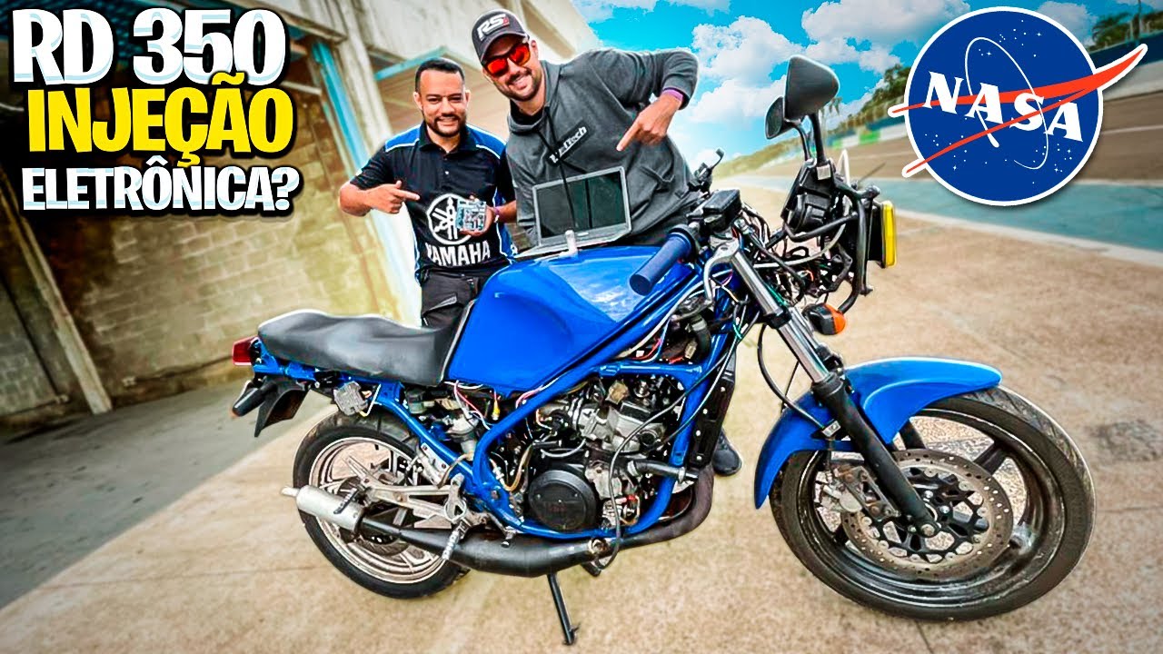RD 350 INJETADA | *agora a NASA vem!* 😳🔥