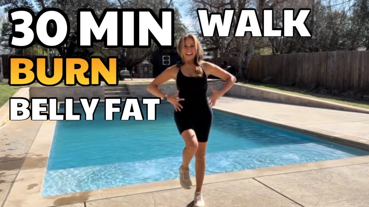 Burn Belly Fat Fast 🔥 30-Minute Walking Workout (Core + Arms)
