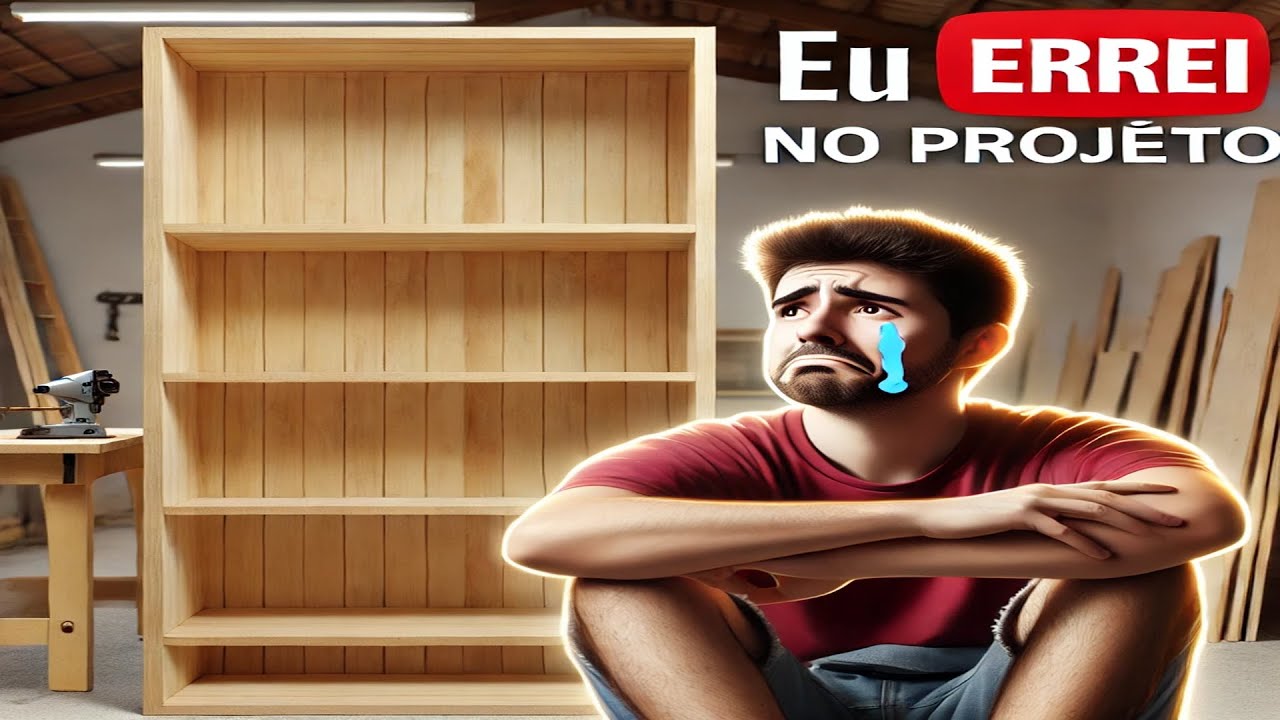 A nova estante do showroom Pedrone - construção do zero ao acabamento!