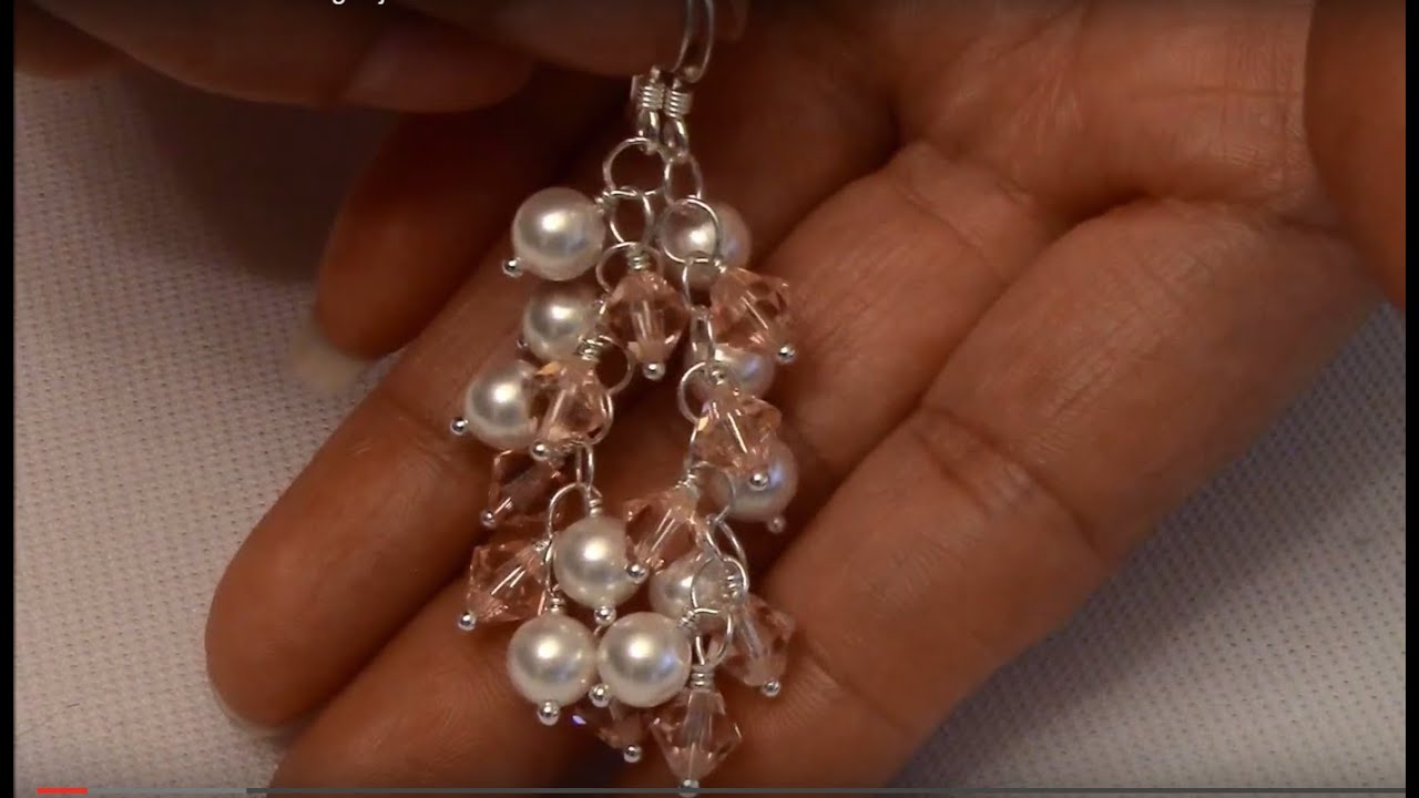 Bisuteria Paso a paso: Aretes de Alambre con Colgadijos