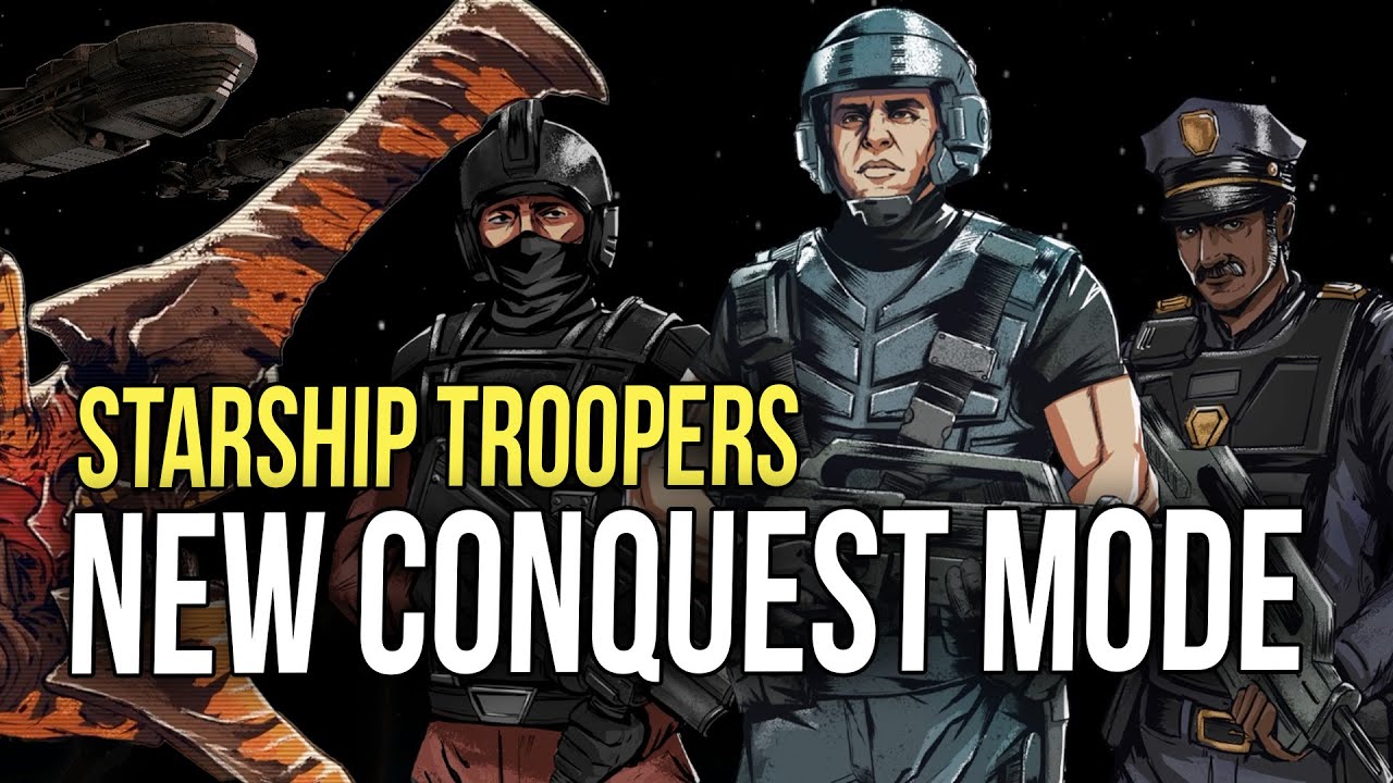 Starship Troopers  Terran Command - Got a New Territory Control Mode...