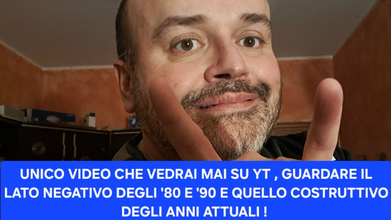 GLI ANNI '80 E '90 HANNO RESO LA GENTE FELICE MA C0RNUTA