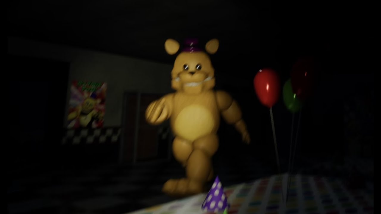 FREDBEAR IS FULL RUNNING AT ME!- Those nights at fredbears (stream)