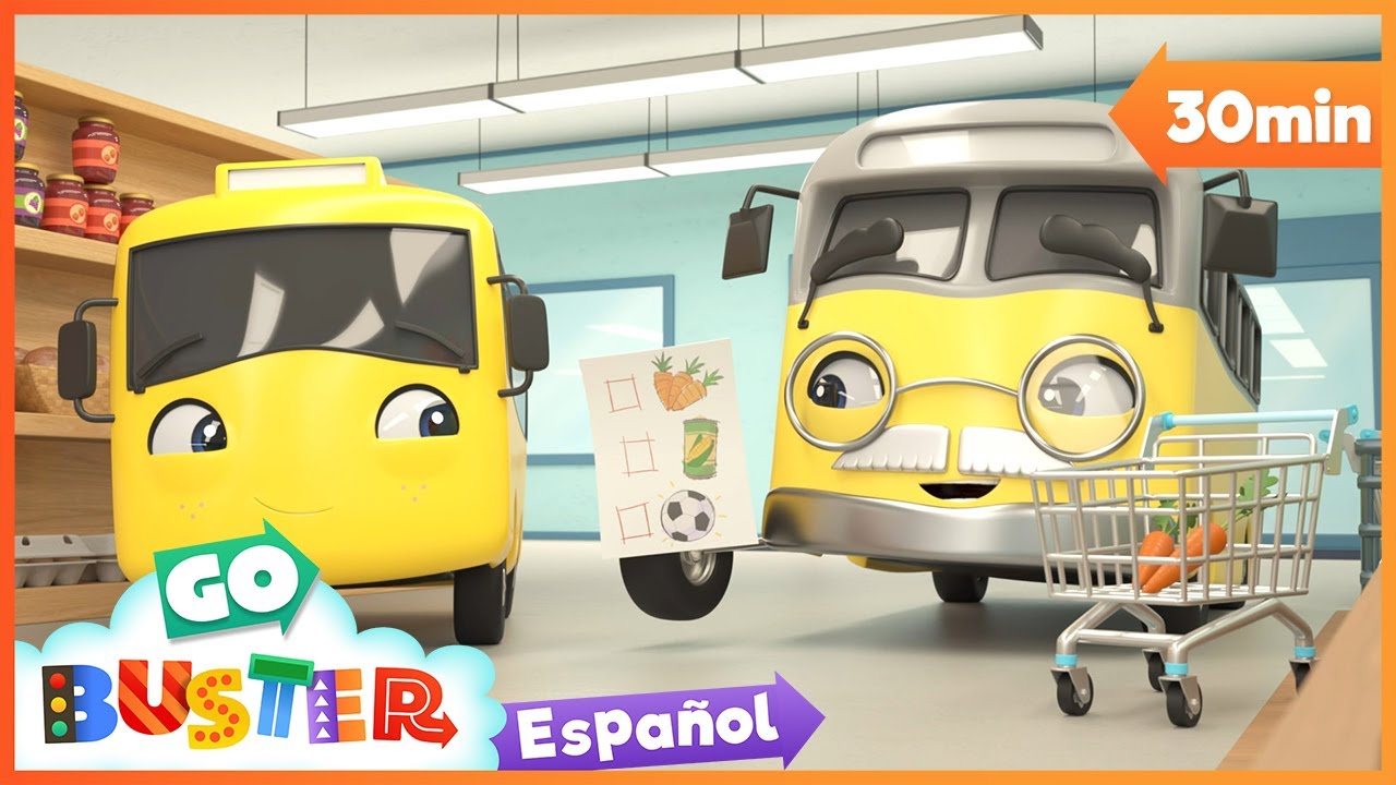 Buster en el Supermercado | Dibujos Animados | Canciones Infantiles | Buster en Español