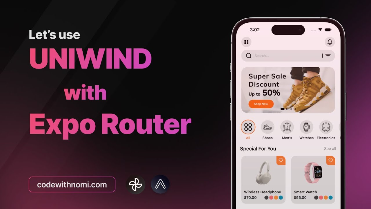Давайте используем Uniwind в Expo Router | Tailwindcss | Самая быстрая привязка Tailwind | React ...