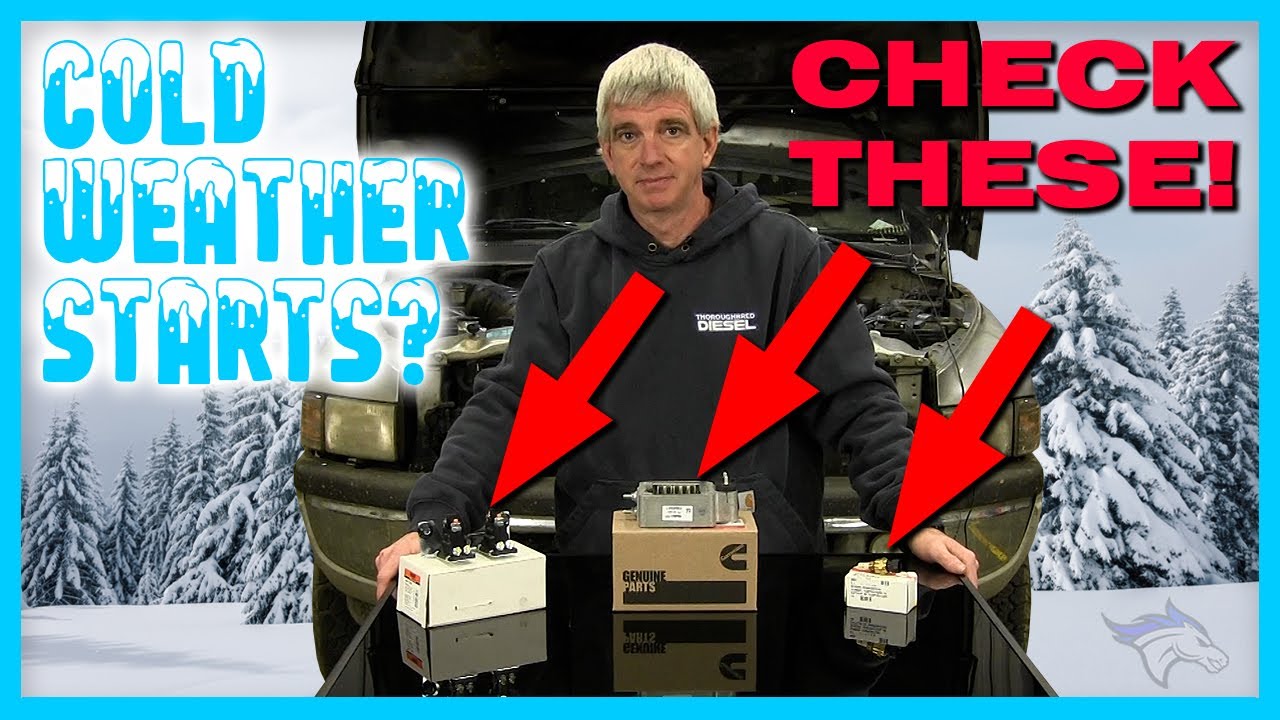 Does Your Diesel Truck Have Trouble Starting In The Winter? #diesel #dodge #cummins #howto #fyp