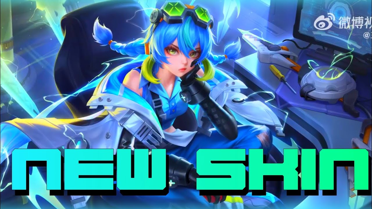 CHI CHI NEW SKIN in Chinese server 🩵❄️