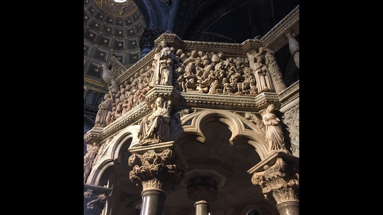 101- Nicola Pisano e il pulpito del Duomo di Siena