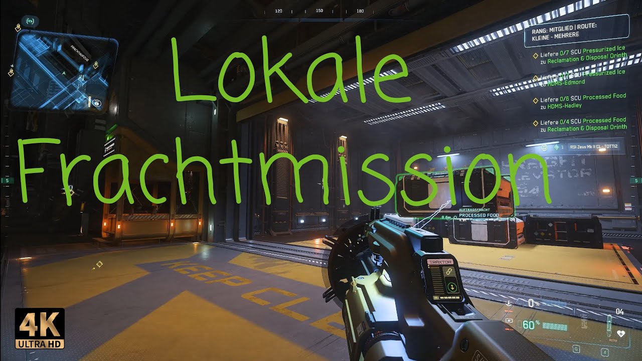 ➡️➡️ Star Citizen: Eine Lokale Frachtmission. Relaxed ohne Kommentar -4K⬅️⬅️