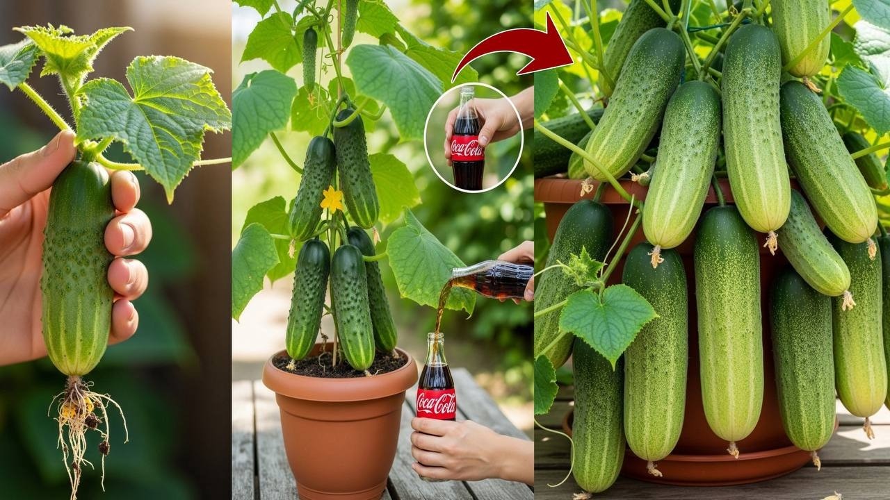 New ideas for growing cucumbers from cucumber seeds to produce more fruit