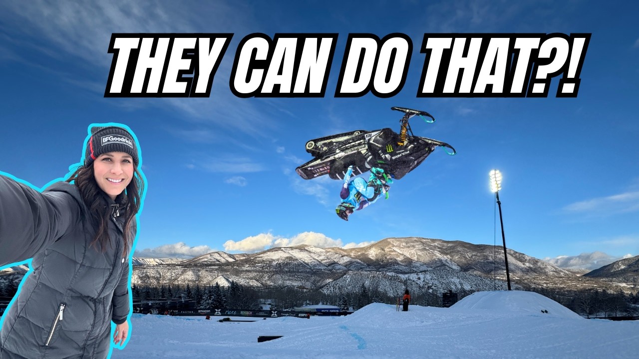 Snowmobiles Hit Different | First Time at Winter X Games Aspen