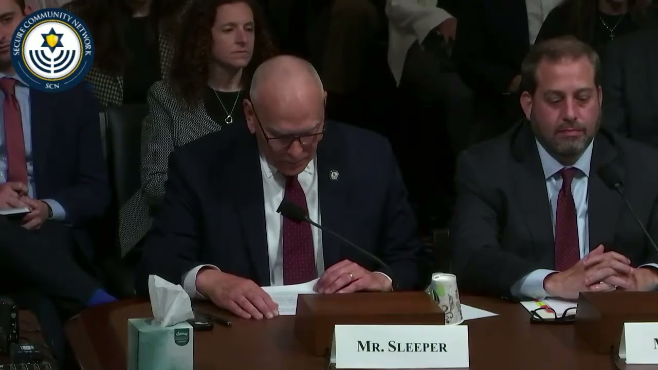 SCN Deputy Director of Intelligence Kerry Sleeper Congressional Testimony