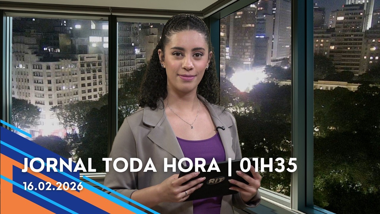 Jornal Toda Hora | 01H35 | Segunda-feira (16/Fev/2026)