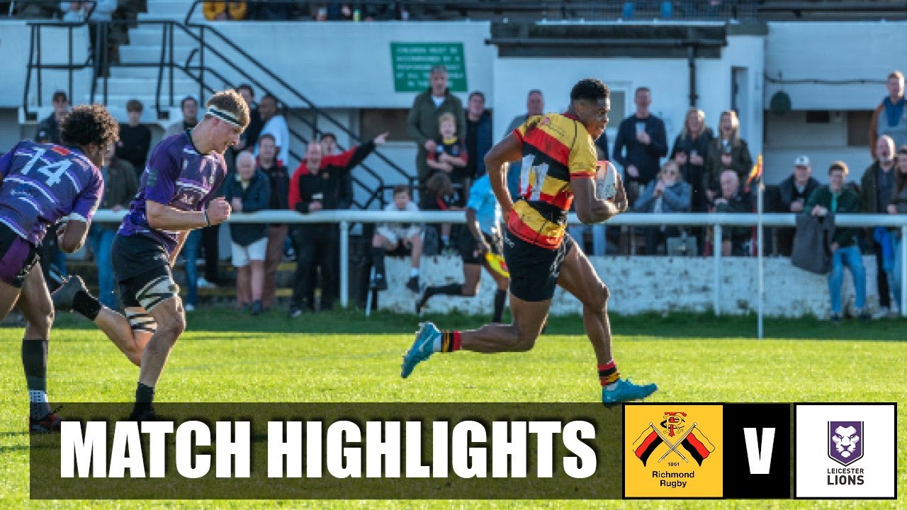 MATCH HIGHLIGHTS | Richmond vs Leicester Lions