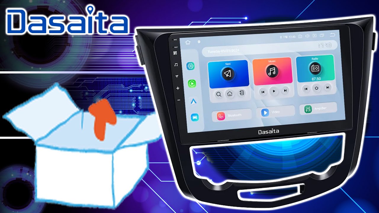 Unboxing | Dasaita Android 13 Autoradio für Nissan X-Trail Qashqai Rogue 2014–2020