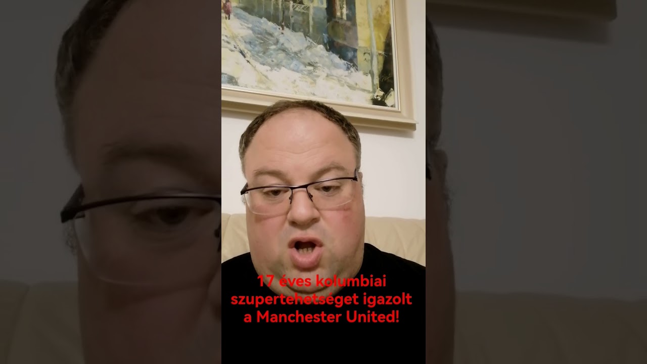 17 &eacute;ves kolumbiai szupertehets&eacute;get igazolt a #manchesterunited! #budapest #news #hungary #foci
