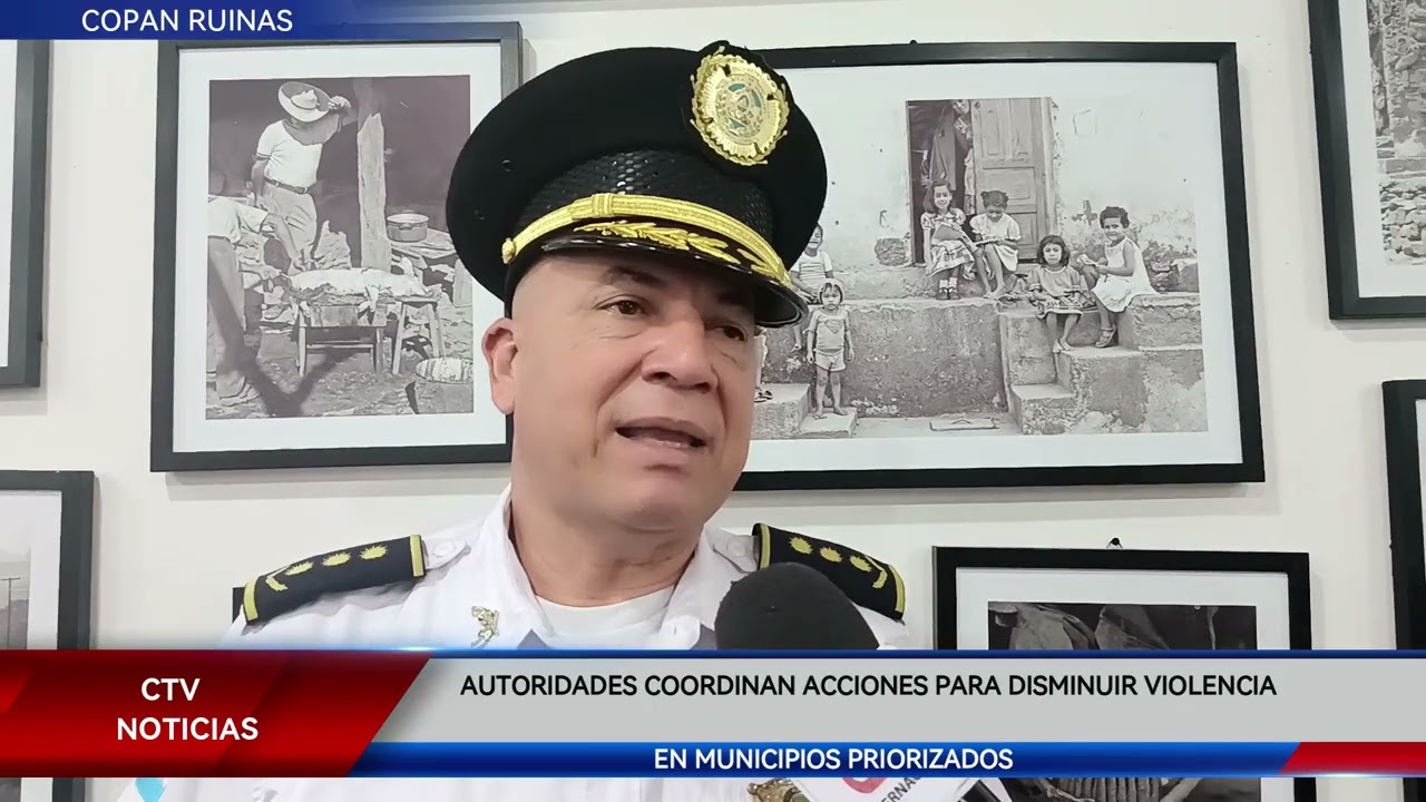 Refuerzan presencia policial ante feria y temporada alta en Copán Ruinas