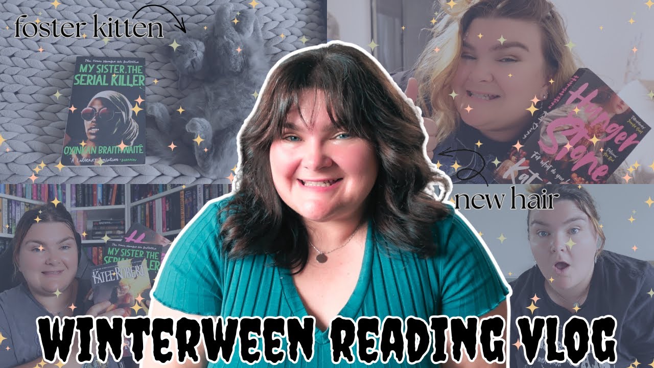 Reading my first book of the year 🧛 winterween reading vlog❄️