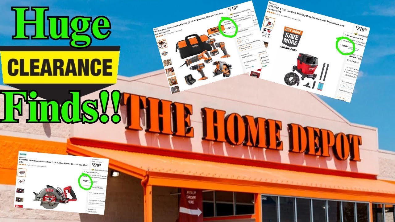 The Ultimate Home Depot Clearance Shopping Spree!