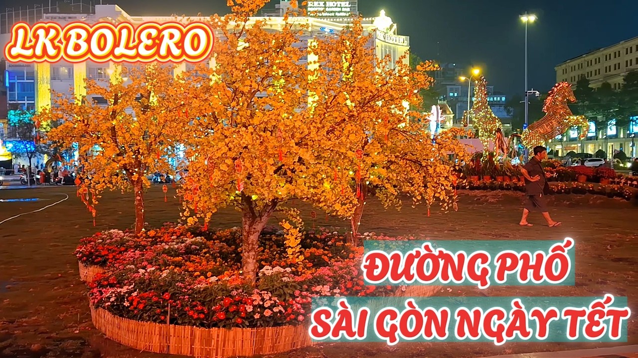 Sài Gòn City - ĐƯỜNG PHỐ SÀI GÒN NGÀY TẾT - LK Bolero