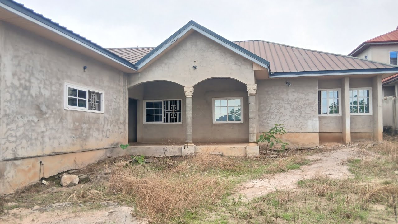 Affordable 5 Bedrooms House for Sale at Tech Appiadu Near KNUST Campus. Ghs 800,000 ## 0243 071 756 