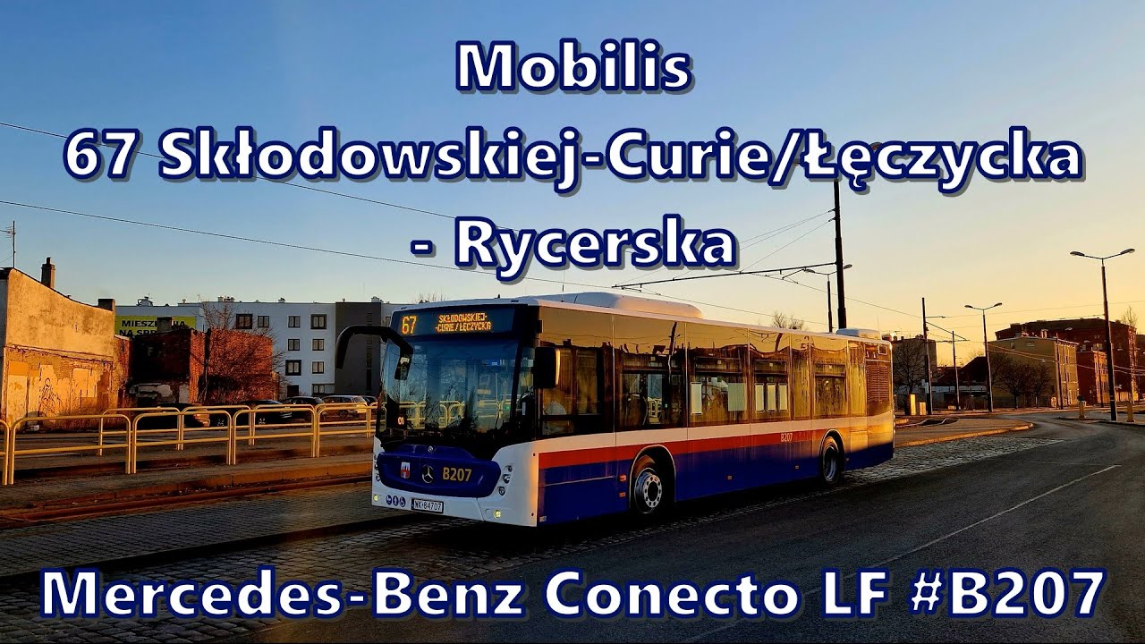 Mobilis - linia 67, Mercedes-Benz Conecto LF #B207