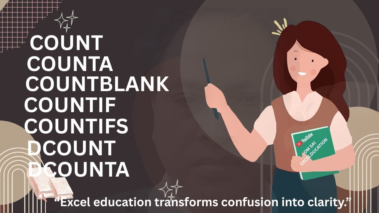 Master All COUNT Functions in Excel | COUNT, COUNTA, COUNTBLANK, COUNTIF, COUNTIFS, DCOUNT & DCOUNTA